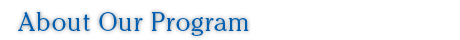 About Our Program